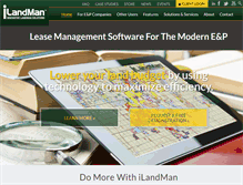 Tablet Screenshot of ilandman.com